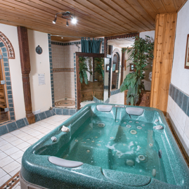Spa et sauna Parties communes Hébergement avec repas Haute-Maurienne