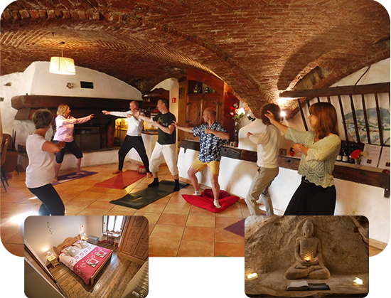 Hébergement groupe avec salle de restauration spa sauna Hte-Maurienne