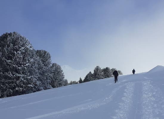 SKi de randonnée hiver Maurienne avec guide